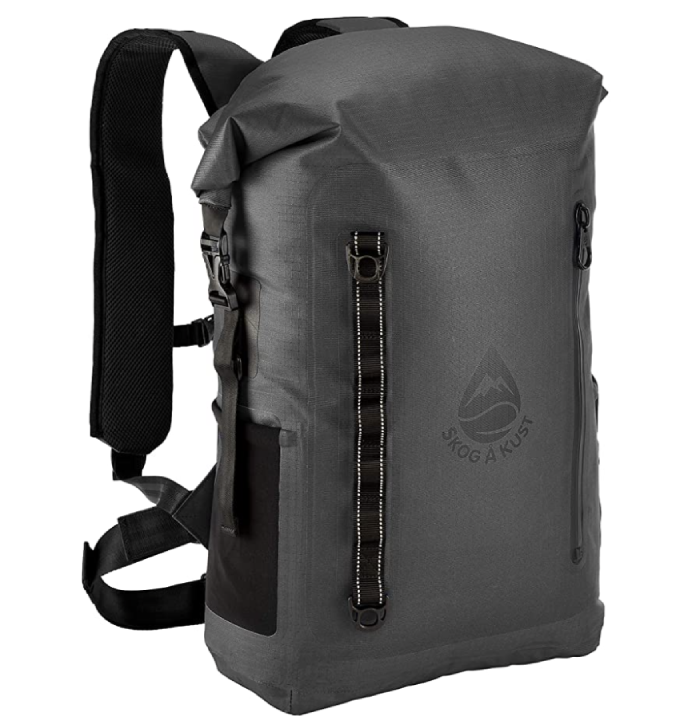 Skog Å Kust BackSåk Pro Waterproof Floating Backpack with Exterior Airtight Zippered Pocket