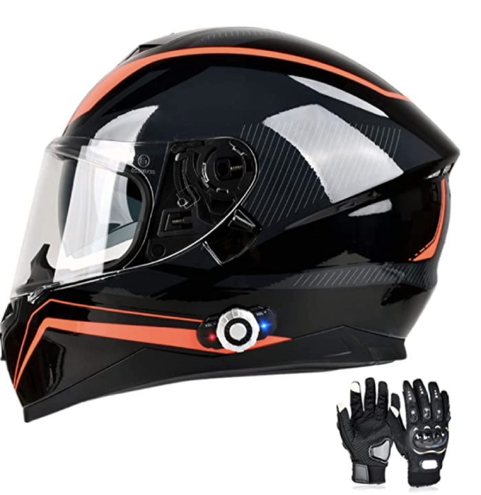 Bluetooth Motorcycle Helmet FreedConn BM12 DOT Full Face
