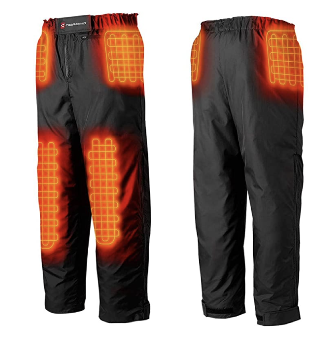 Gerbing 12V - Doublure de pantalon chauffante pour motocyclette - Chaleur par micro fil pour l'hiver.