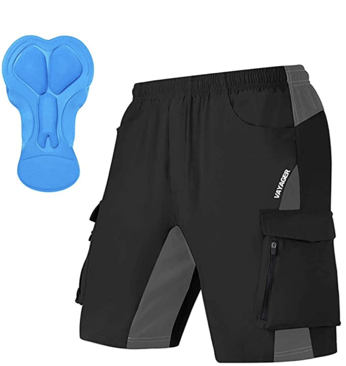 Herren Mountainbike Shorts 3D gepolstert Fahrrad MTB Shorts Loose-fit Lightweight MTB Cycling Shorts (+6 Farben)