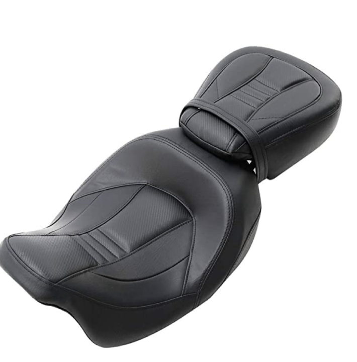 Passeggero Pillion Two Up Seat Fit per Harley Road King Road Glide 2009-2019 Road King Classic 2009-2013 Road King Special 2017-2019 (+15 tipi)