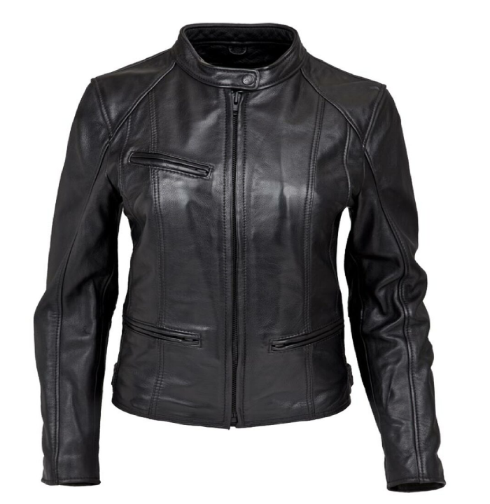 Women's Leather Crosstown Jacket