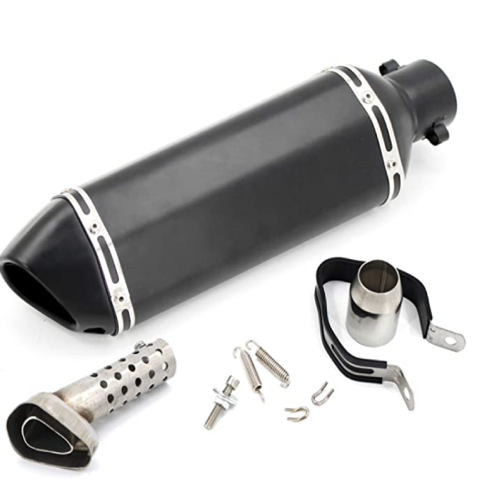 MGOD 1.5-2Imported Motorcycle Exhaust Pipe Carbon Fiber Muffler è generalmente utilizzato per il diametro 38-51mm