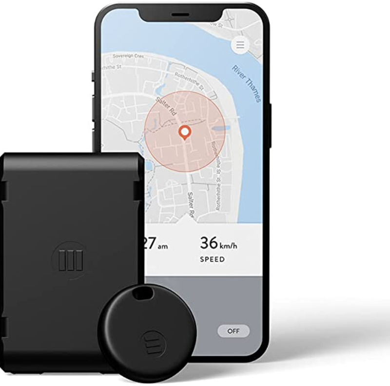 MoniMoto 7 - Smart Motorrad GPS Tracker und Alarm - Geeignet für Motorroller, Quad, ATVs