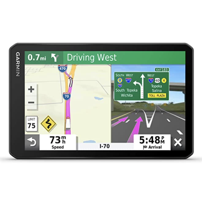Garmin - dezl OTR700 Navegador GPS 7 pulgadas para camiones - Negro 010-02313-00