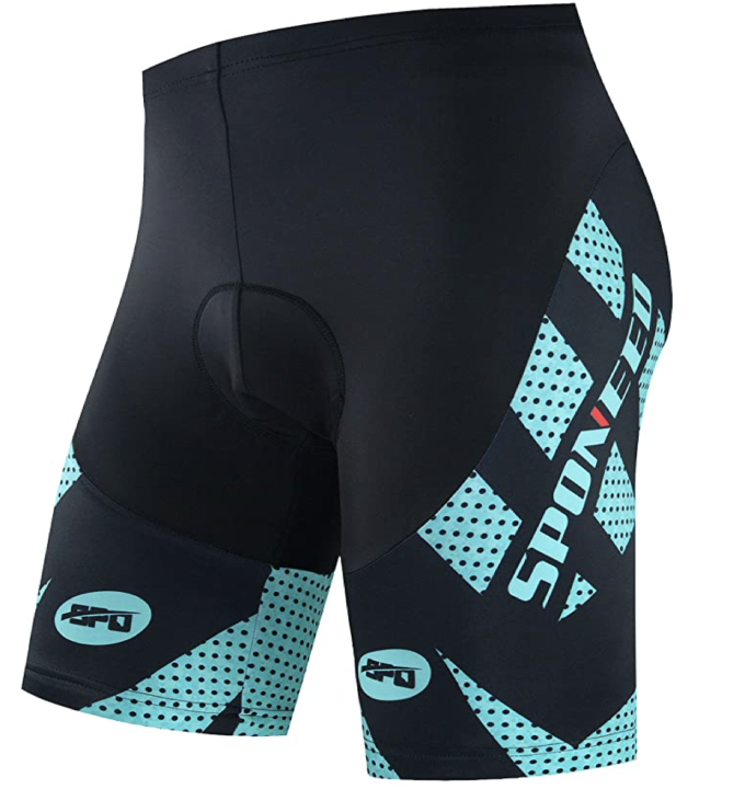 Men's Cycling Shorts Padded Bicycle Riding Pants Bike Biking Clothes Cycle Wear Tights (+8 colors)