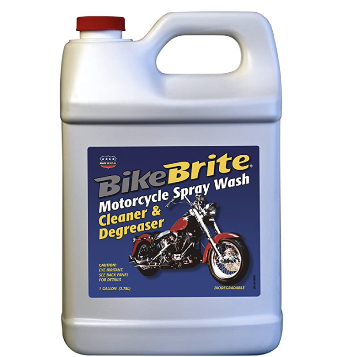 Bike Brite MC441G Motorcycle Spray Wash Cleaner and Degreaser - 1 Gallon