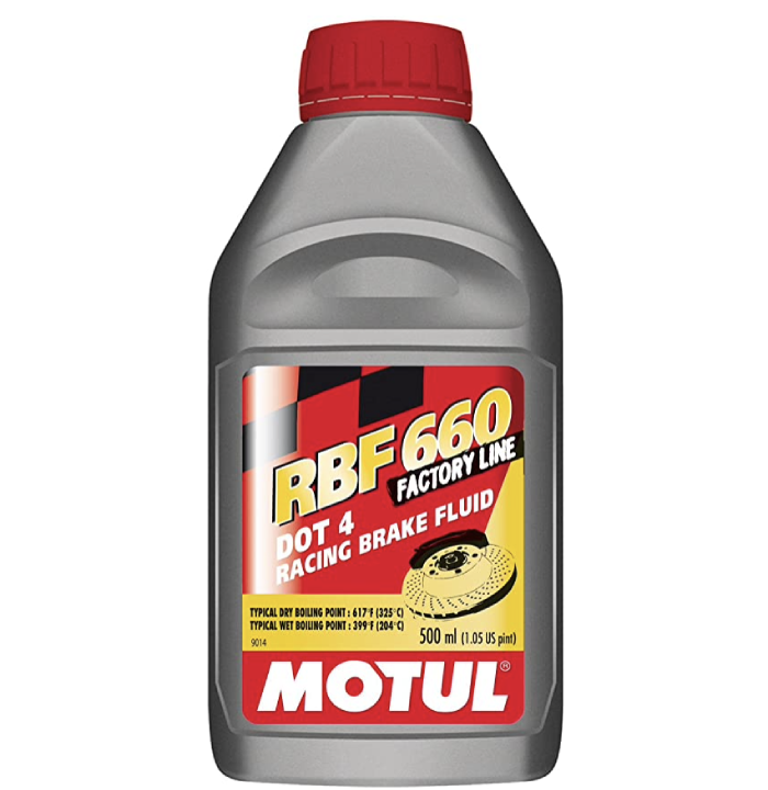 Motul RBF 660 - Líquido de frenos Racing DOT 4 500ml (Pack de 6)