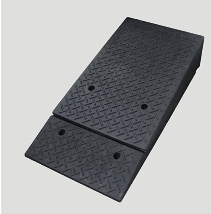 WHFY Heavy Duty Car Ramps, Rubber Threshold Door Step Ramp, Kerb Ramps for Mobility Scooters, Curb Ramp Rubber