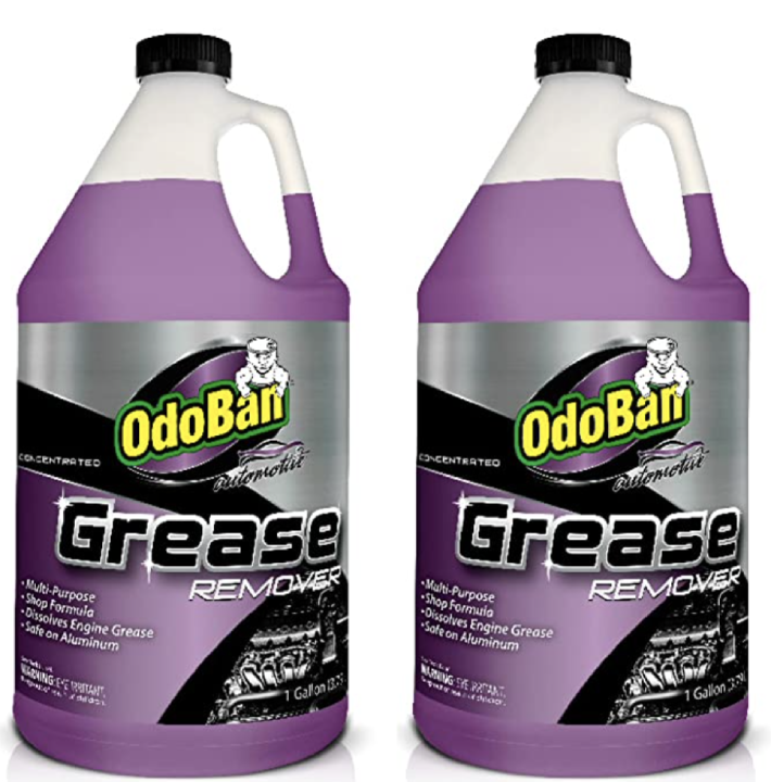 OdoBan Automotive Concentrated Grease Remover, 1 Gallon, 2 Pack