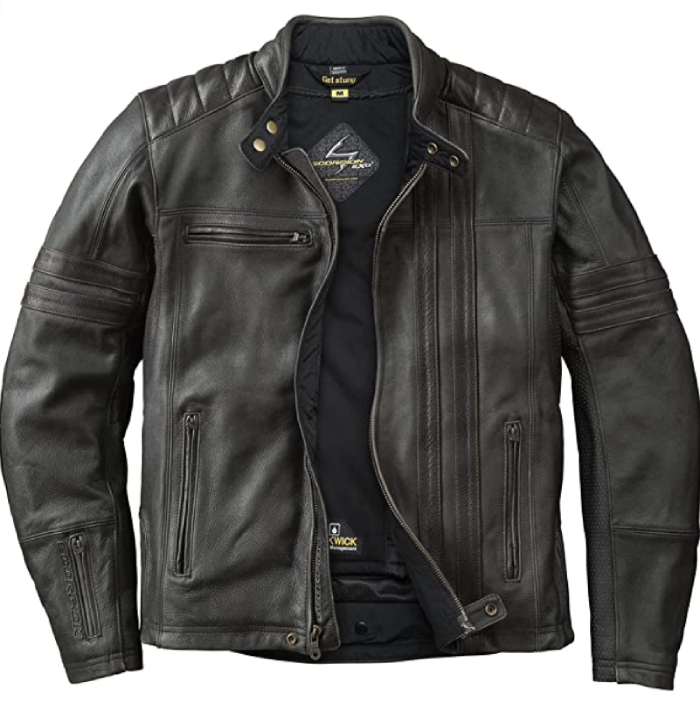 ScorpionExo 1909 Men's Leather Motorcycle Jacket