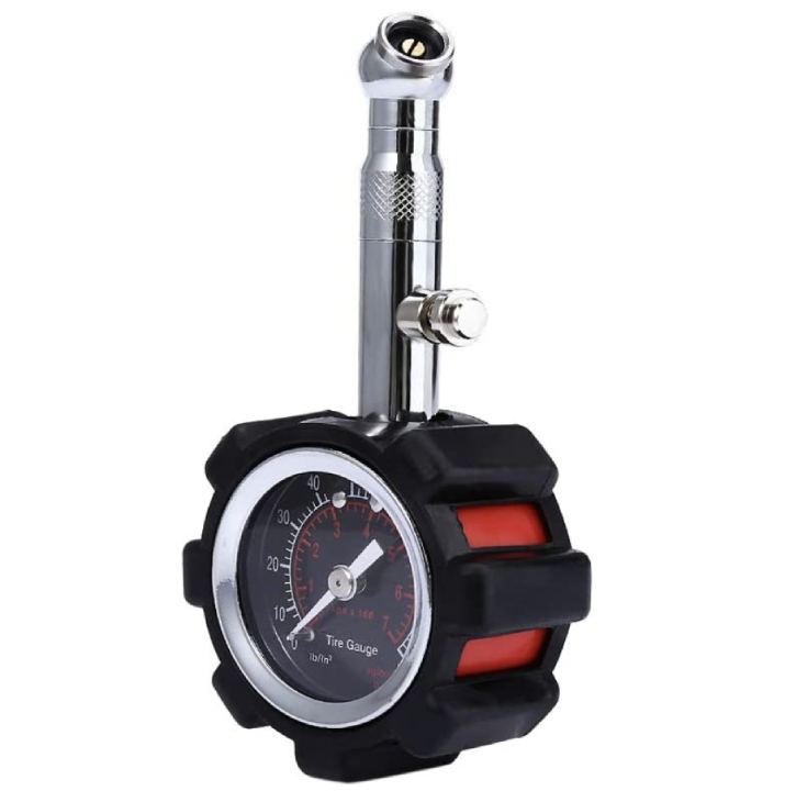 TWDYC Manometro di pressione pneumatici ad alta precisione nero per auto Accurate Air Pressure Tyre Gauge per auto camion e moto
