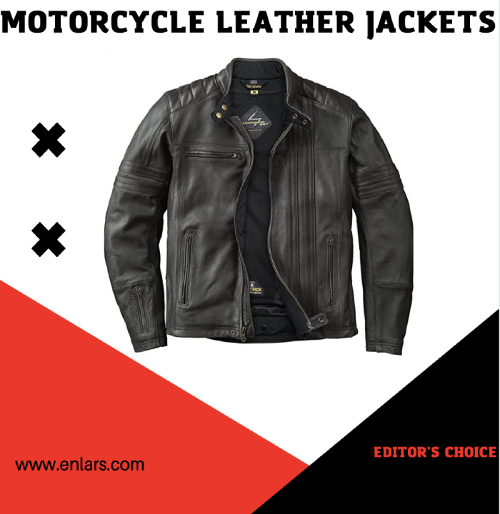 Vestes en cuir pour motocyclettes